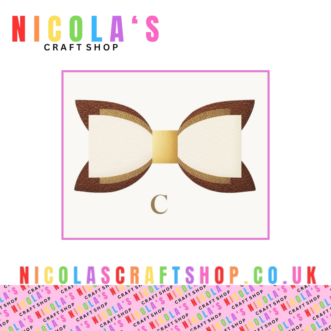 C - LAYERED HAIR BOW DIGITAL DOWNLOAD