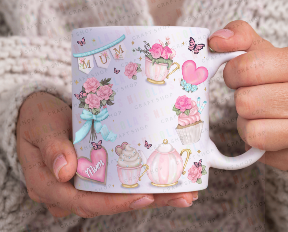 Mum Personalised printed mothers day gift printed 11oz Mug