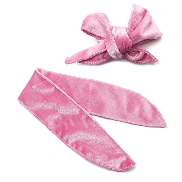 Baby Pink 5.7*44cm Velvet Fabric Strip