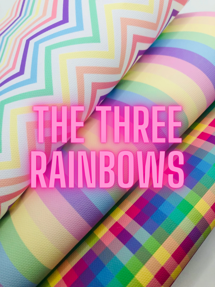 The Three Rainbows Printed fabric fiver friday bundle