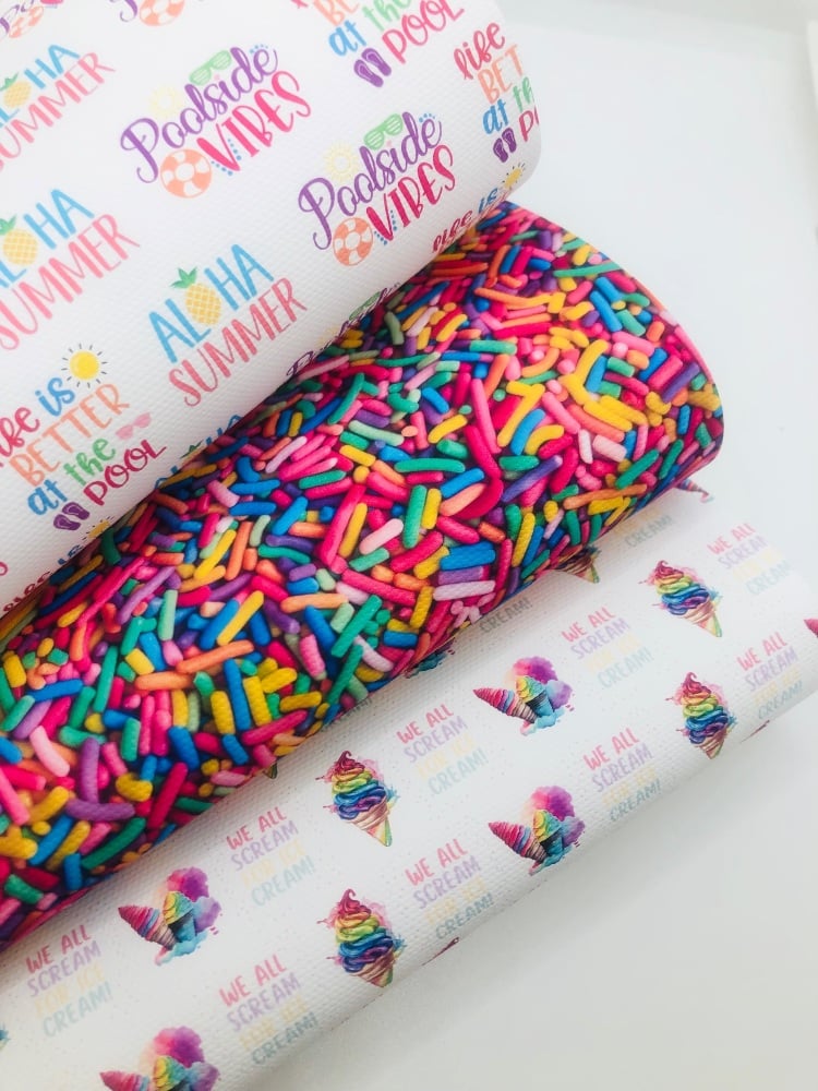 Summer Sprinkles printed fiver friday bundle