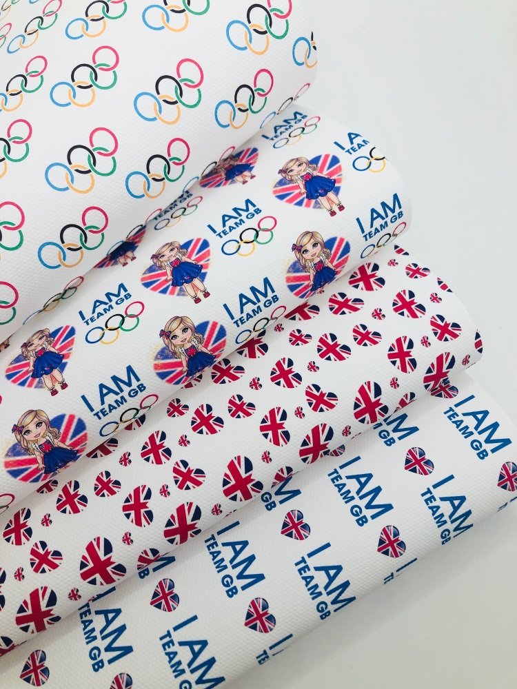 4 SHEET LIMITED EDITION -  Olympics team gb Deal fiver friday bundle
