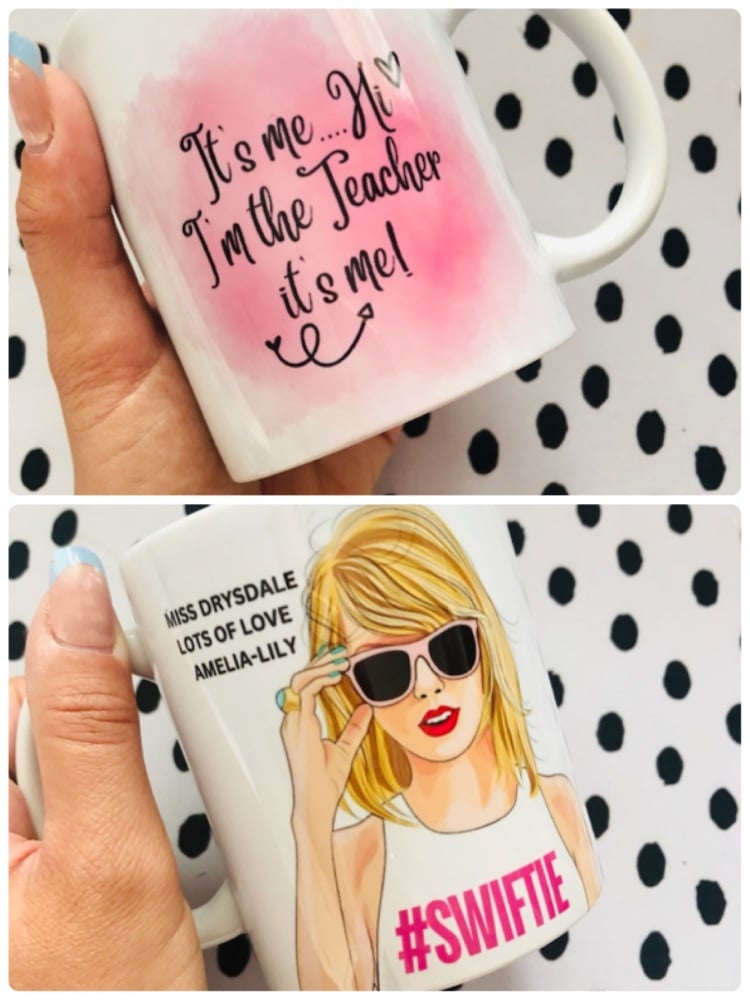 Swiftie Teacher teacher gift printed 11oz Mug