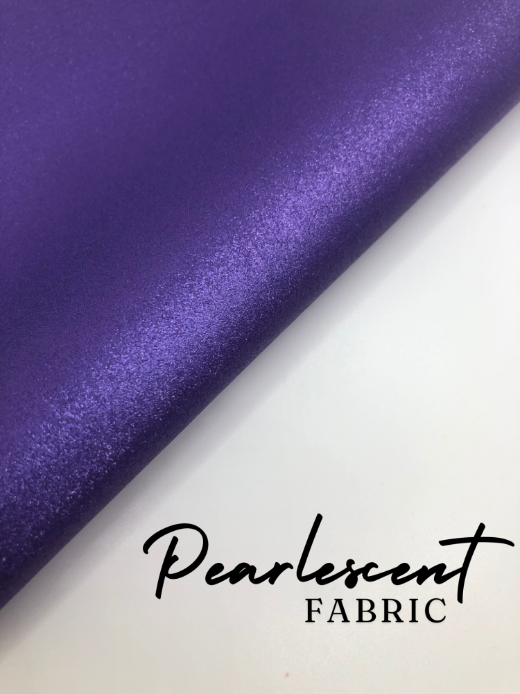 Pearlescent  Purple fabric sheet 