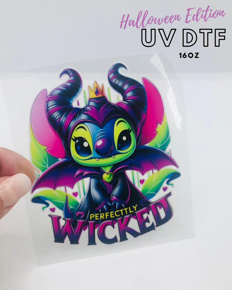 WICKED STITCH HALLOWEEN 16OZ + UV DTF TRANSFER