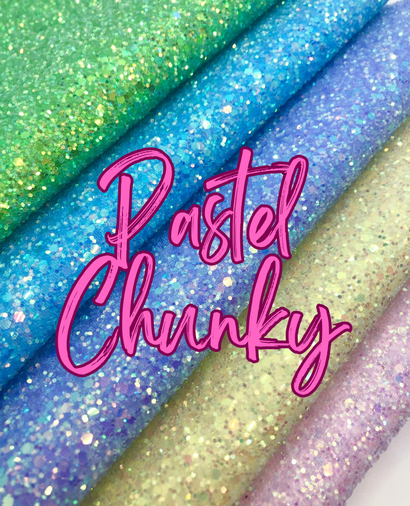 Pastel chunky glitters Tenner Tuesday