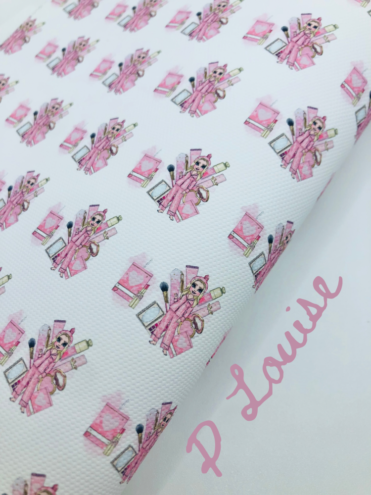 1103 - PLOUISE GIRL MAKEUP printed canvas sheet