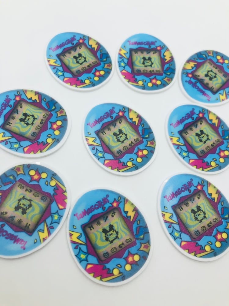 LIMITED EDITION - TAMAGOTCHI embellishment resin flatback embellishment