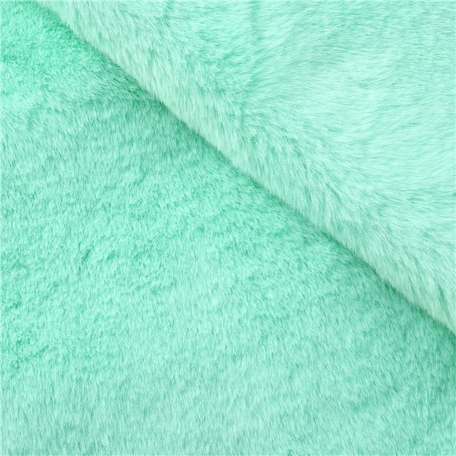 Luxury Pastel Green - Fabric Fur