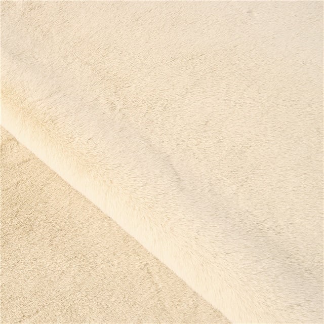 Luxury Creamy Beige - Fabric Fur