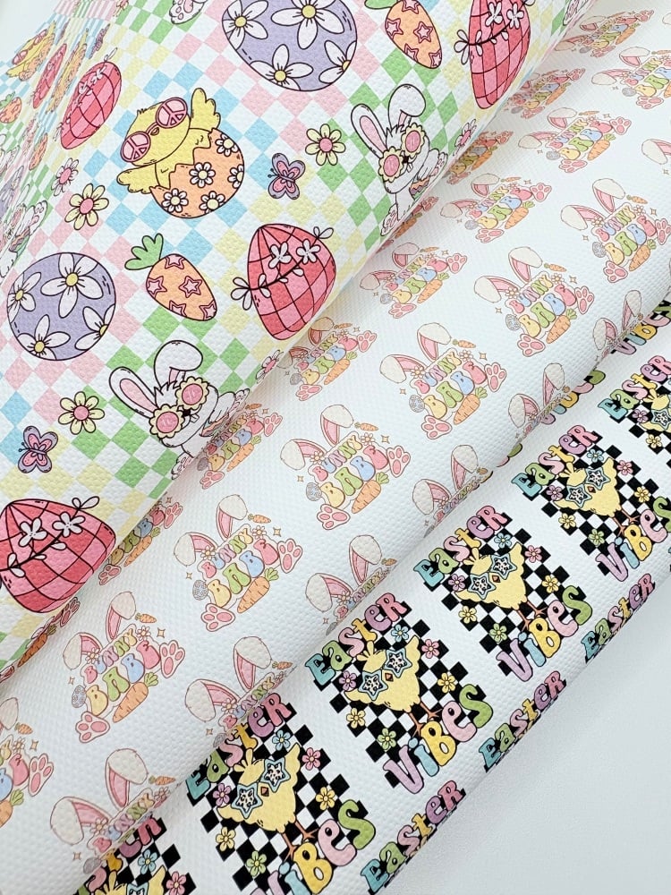 Retro Easter bunny Fabric Friday Bundle