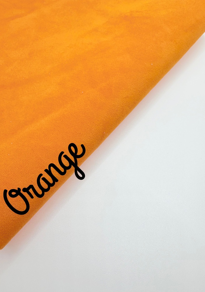 VELVET - Double Sided Orange