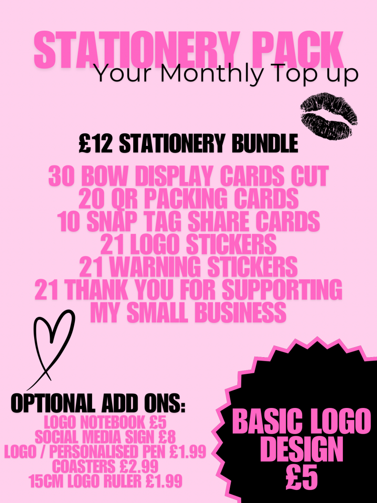 Monthly Business Refresh Stationery Bundle