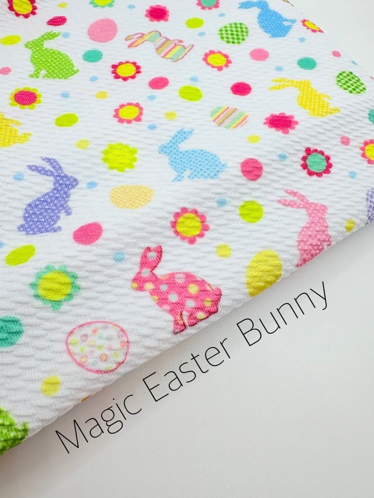 Easter Magic Bunny Bullet Fabric