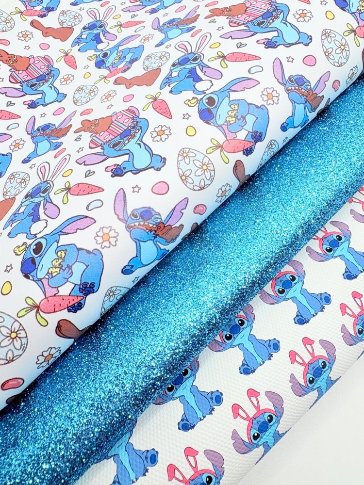 Inspired Blue Easter printed Fabric Friday Bundle