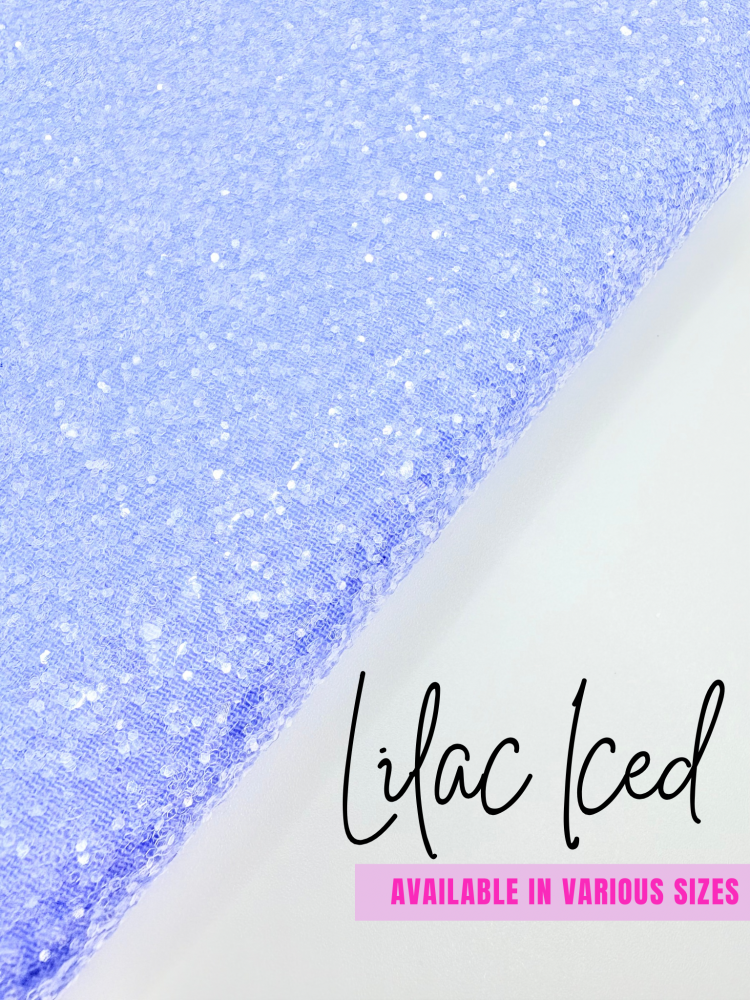 LUXURY - Lilac Iced Chunky Glitter