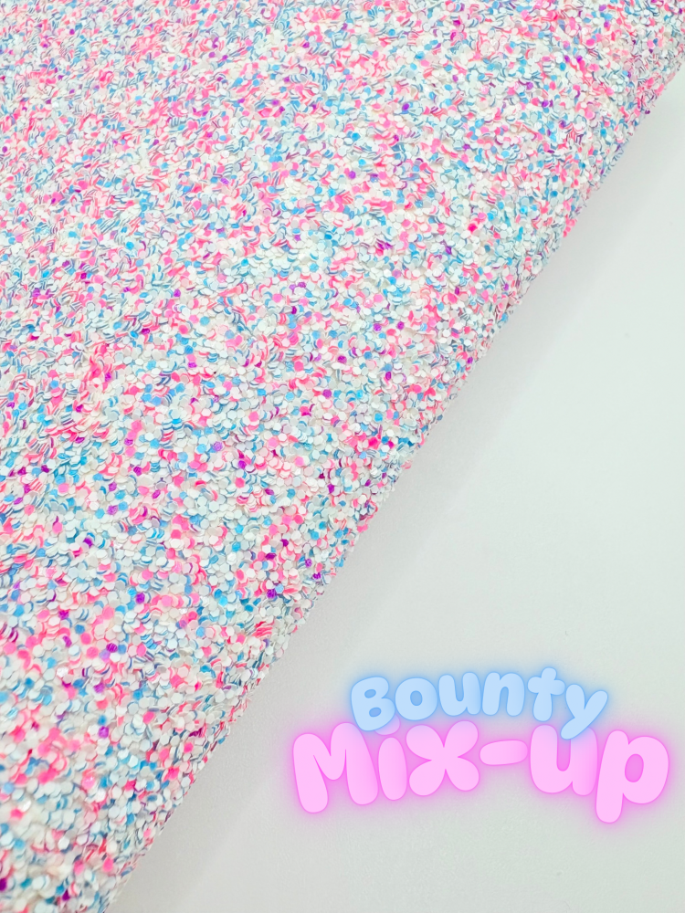 Bounty mix-up chunky glitter fabric