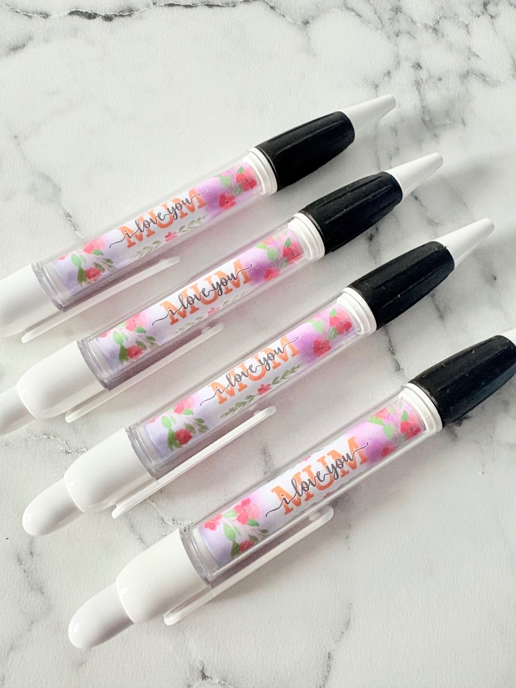 Mothers day i love you mum floral Pen Office Stationery Supply