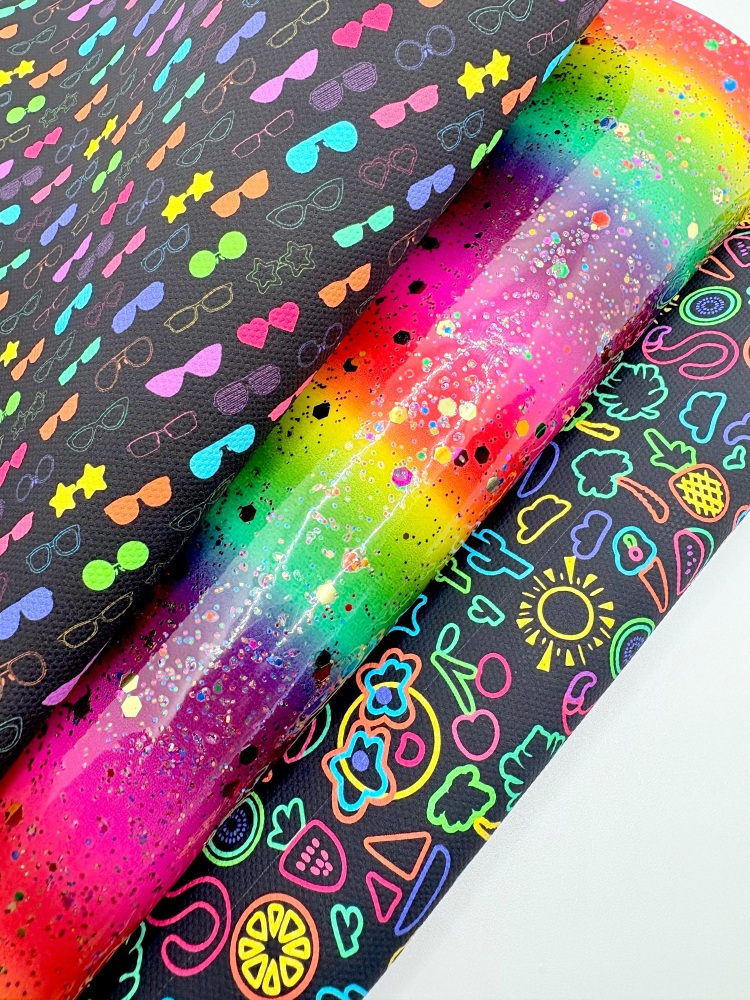 Neon summer printed fiver friday bundle