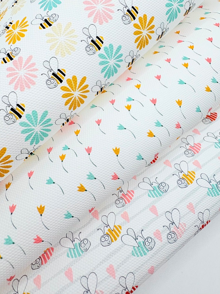 Spring Bumble bee printed fiver friday bundle