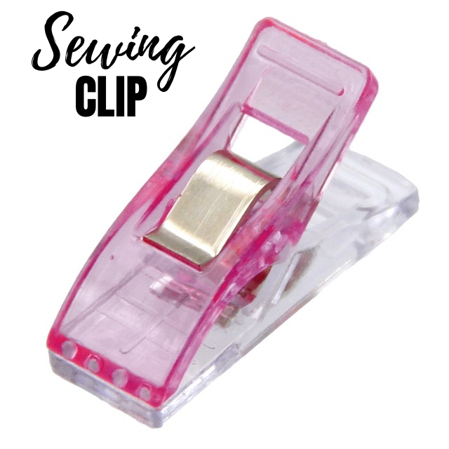 Pink Mini sewing clip (per clip)