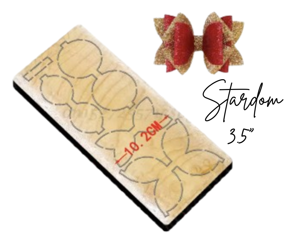 The Stardom Bow - Plastic Template 3.5"