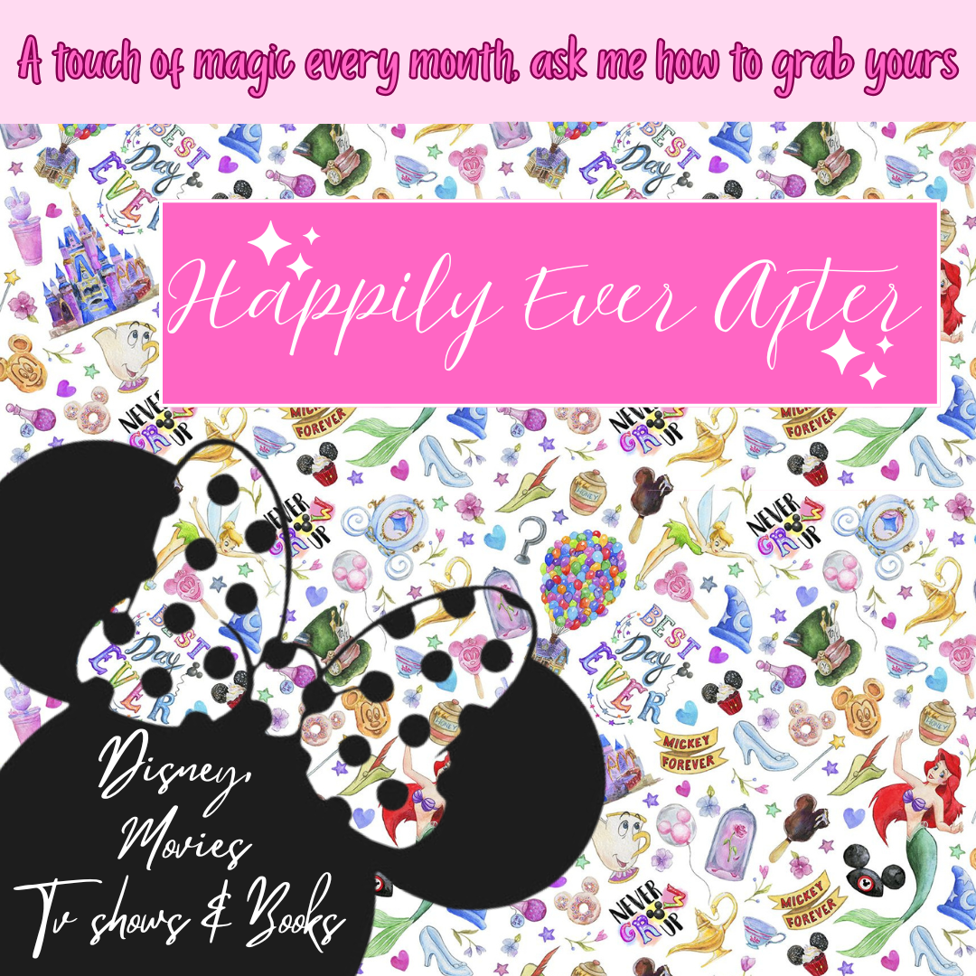 MAY - HAPPILY EVER AFTER PRINTED CANVAS BOX