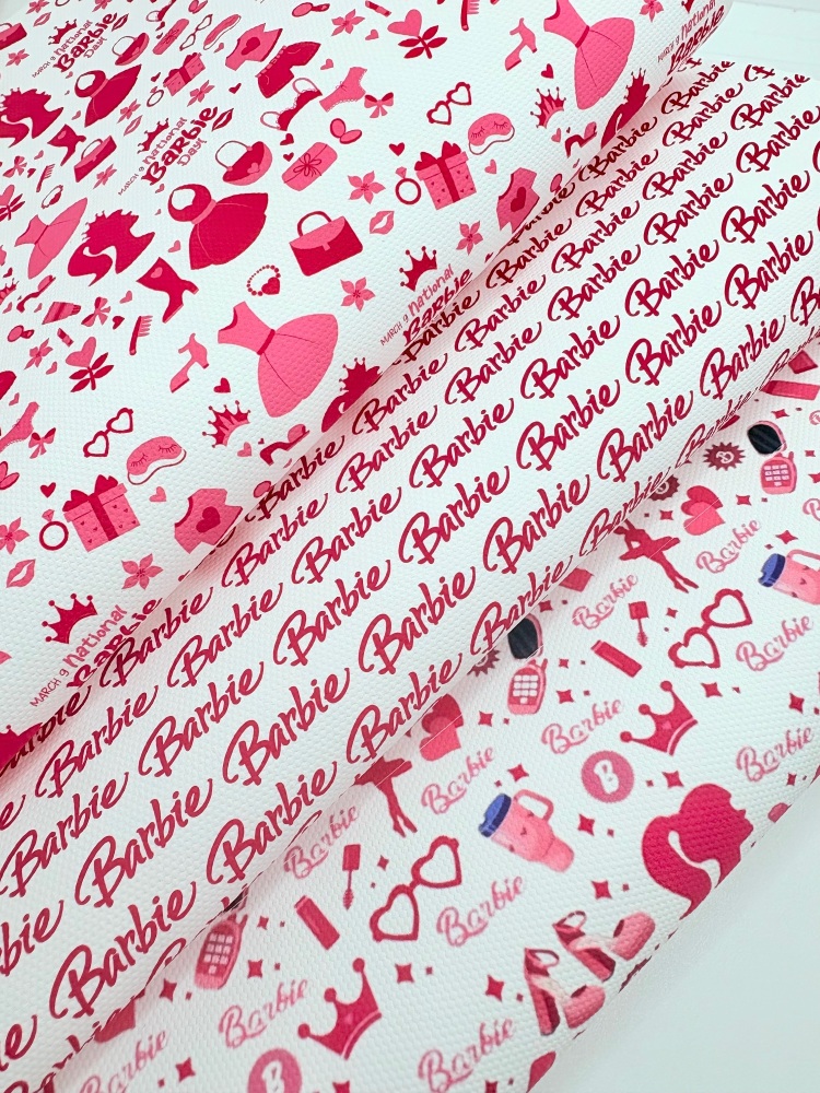 Barbie Girl printed canvas fiver friday bundle