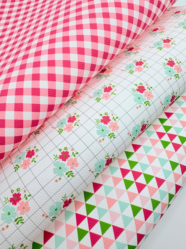 Shaped Floral printed canvas fiver friday bundle
