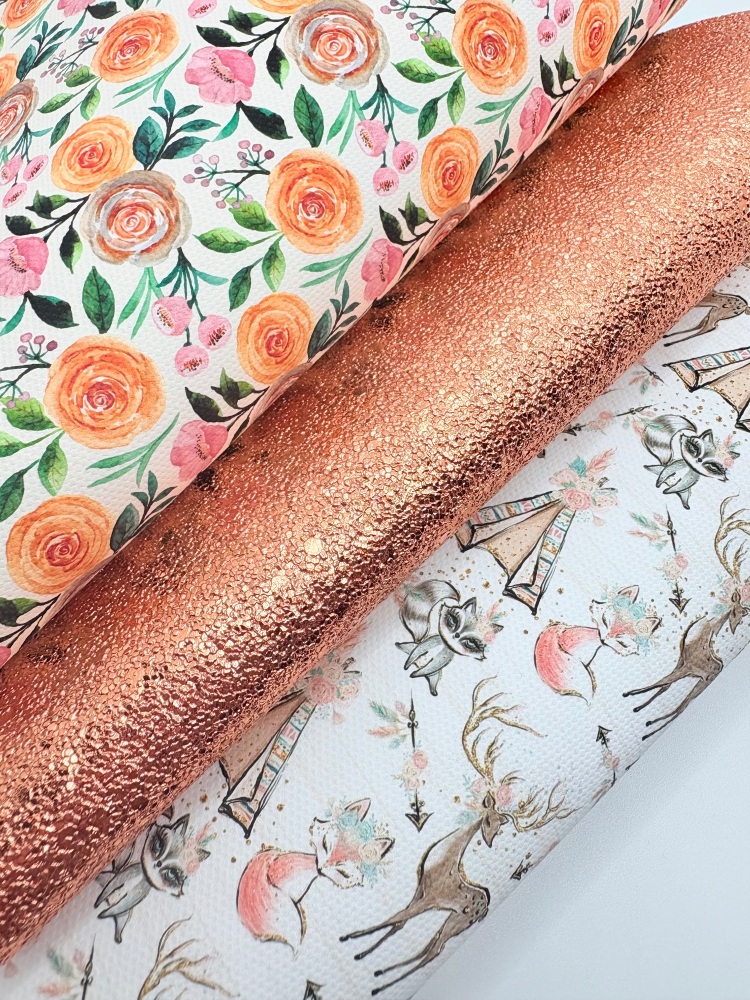Floral Autumn Animals fiver friday bundle