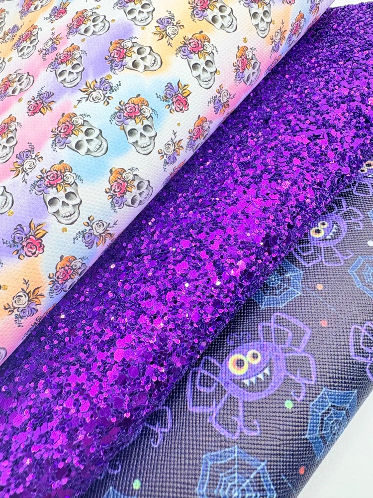 Spooky Spider Halloween printed canvas fiver friday bundle