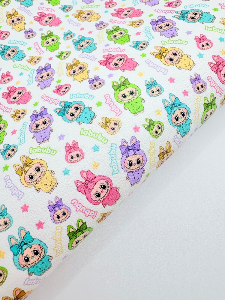 1281 - Bright Star LABUBU printed canvas sheet