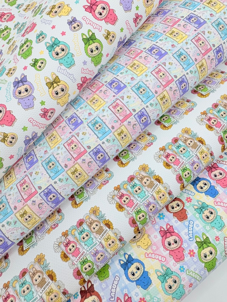4 SHEET LIMITED EDITION - Bright Labubu Deal bundle