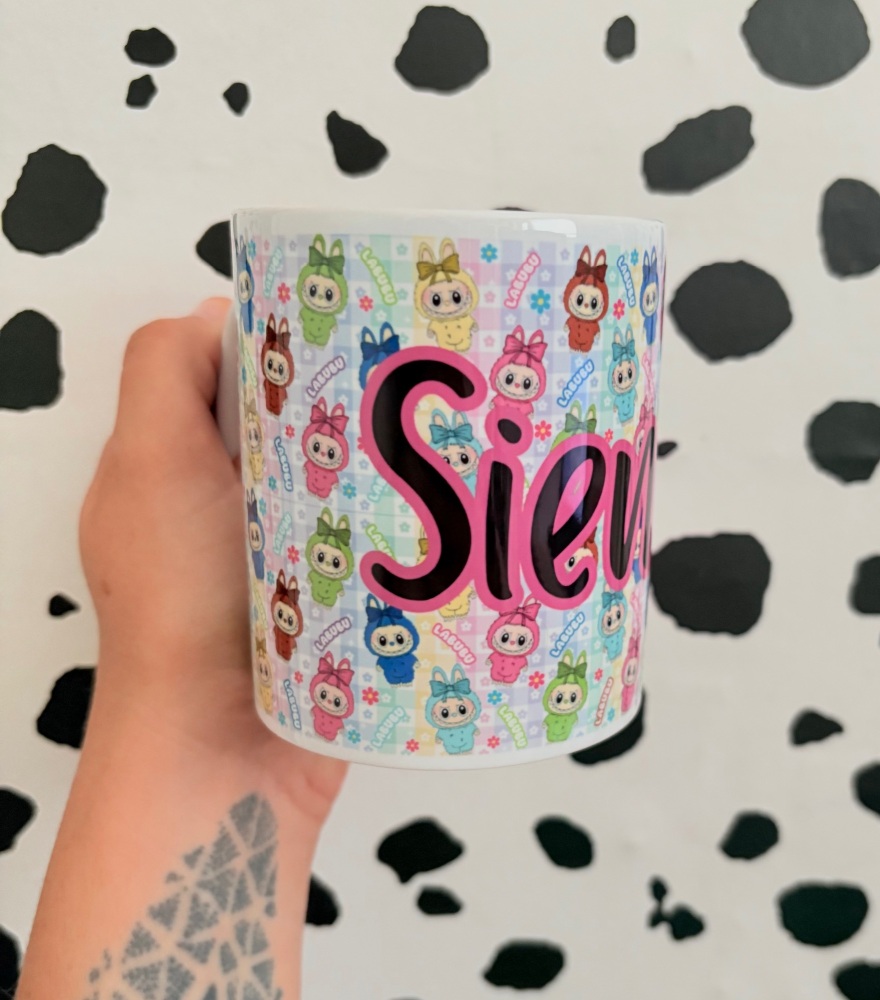 Inspired labubu printed 11oz Mug personalised