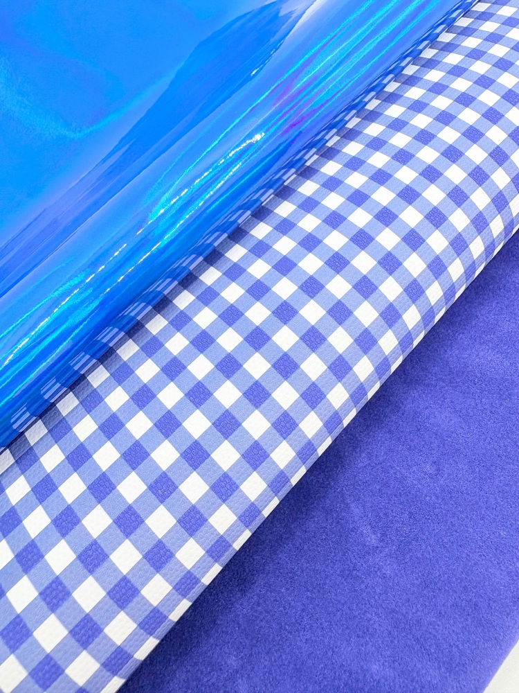ROYAL GINGHAM - school printed canvas fiver friday bundle