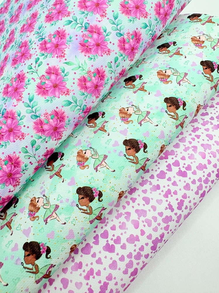 Bubble Girl printed canvas fiver friday bundle