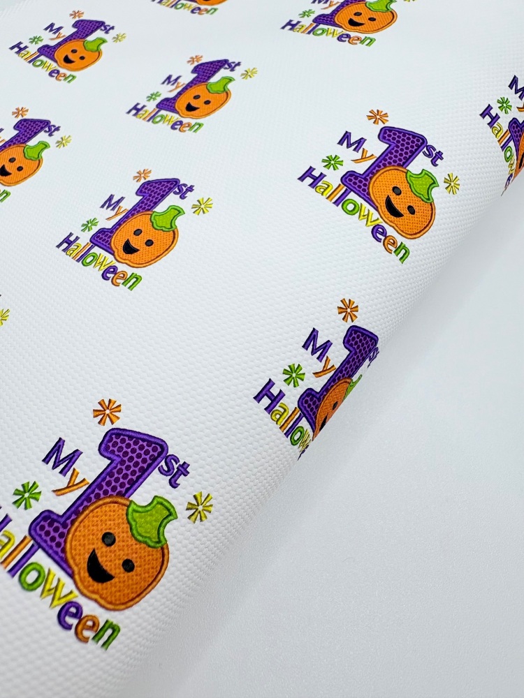 1149 - My First Halloween Printed canvas sheet