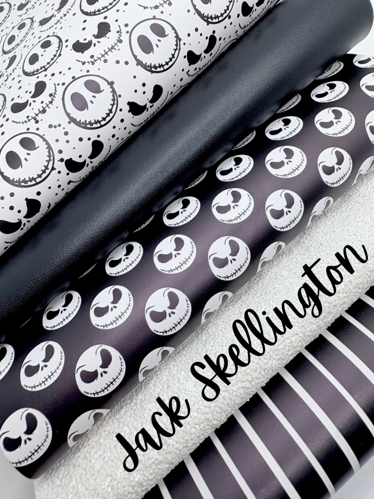 Jack pin stripe Halloween Fabric Bundle
