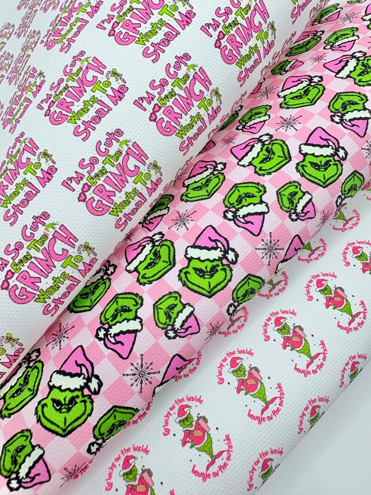 Pink grinch christmas fiver friday bundle