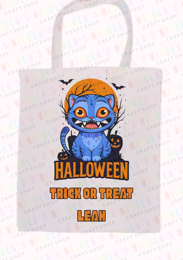 K POP - Derpy Halloween tote bag candy trick or treat