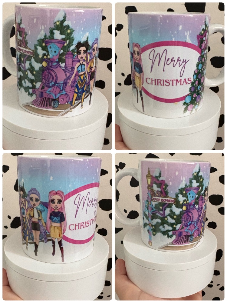 Inspired k pop Christmas printed 11oz Mug personalised