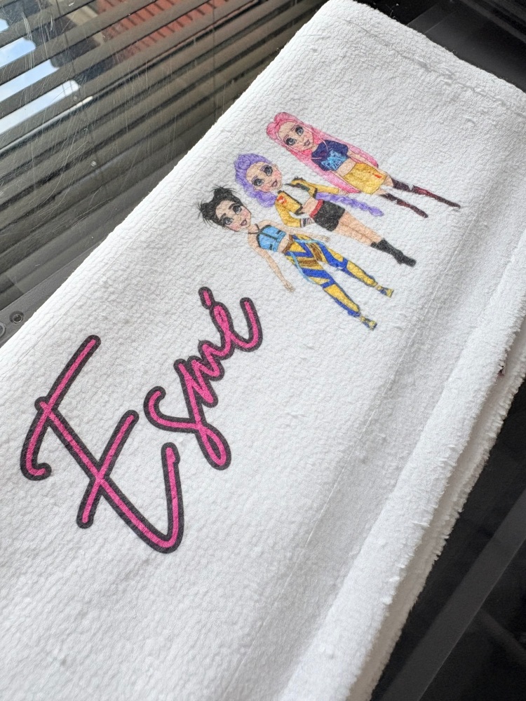 Large Face Cloth Personalised  k pop Dolly inspired