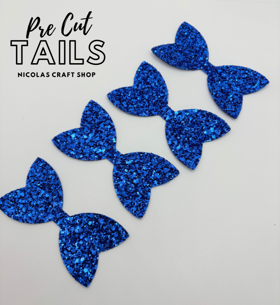 X4 ROYAL PRE CUT LUXURY GLITTER TAILS