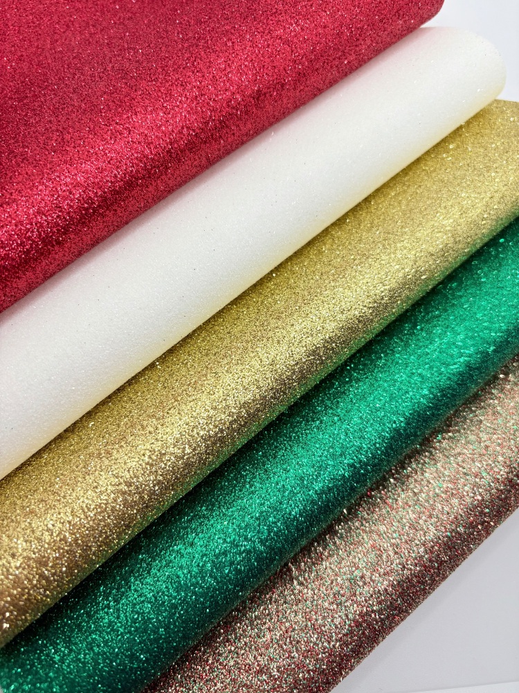 FINE GLITTER XMAS BUNDLE - Xmas design Christmas Theme A5 Luxury fine glitter bundle
