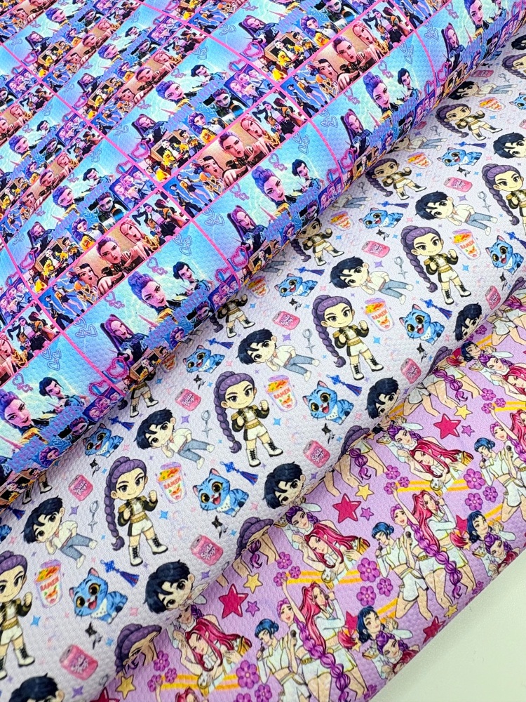 K pop new print printed canvas fiver friday bundle