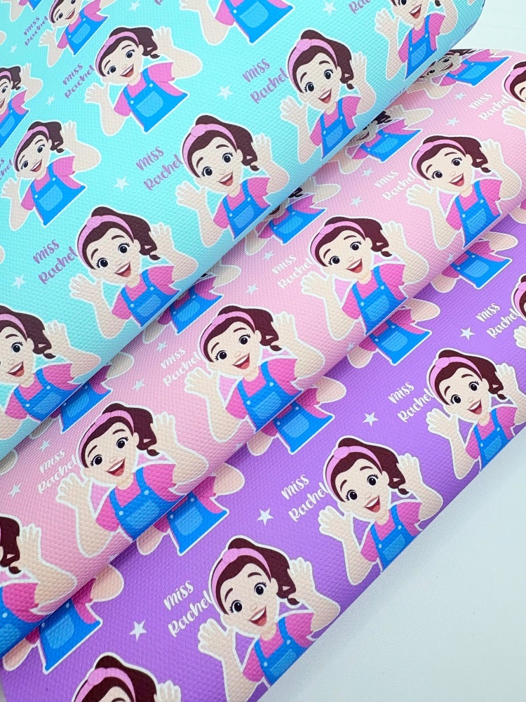 1390 - Miss Rachel mixed colours printed canvas