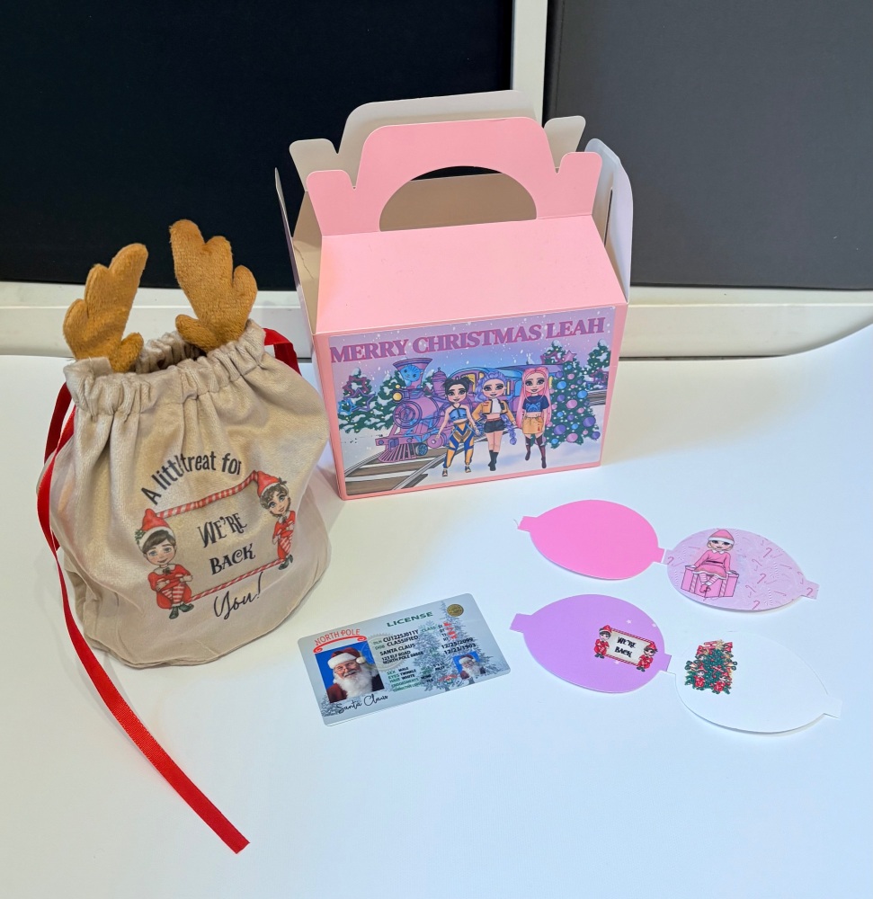 Pink Box bundle Christmas elf fiver friday deal bundle