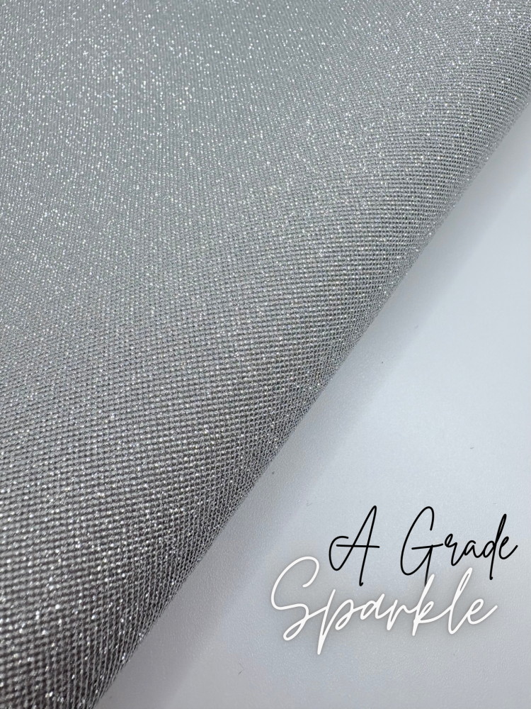 A grade - PIN PRICK SILVER SPARKLE fine glitter
