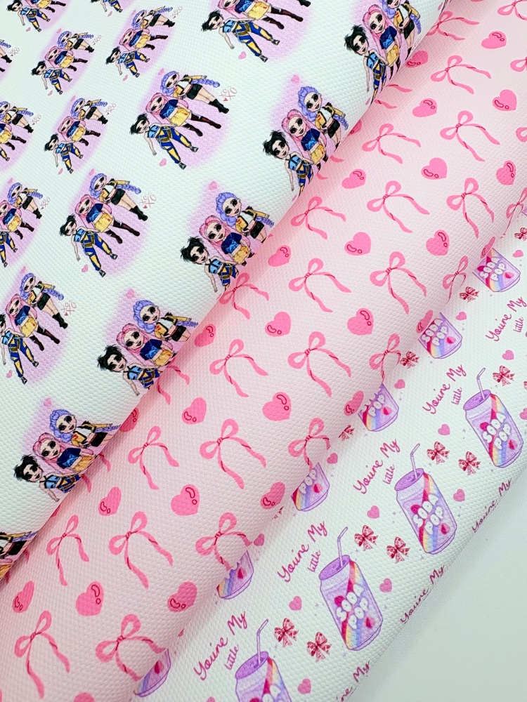 k pop your my soda pop valentine printed canvas fiver friday bundle