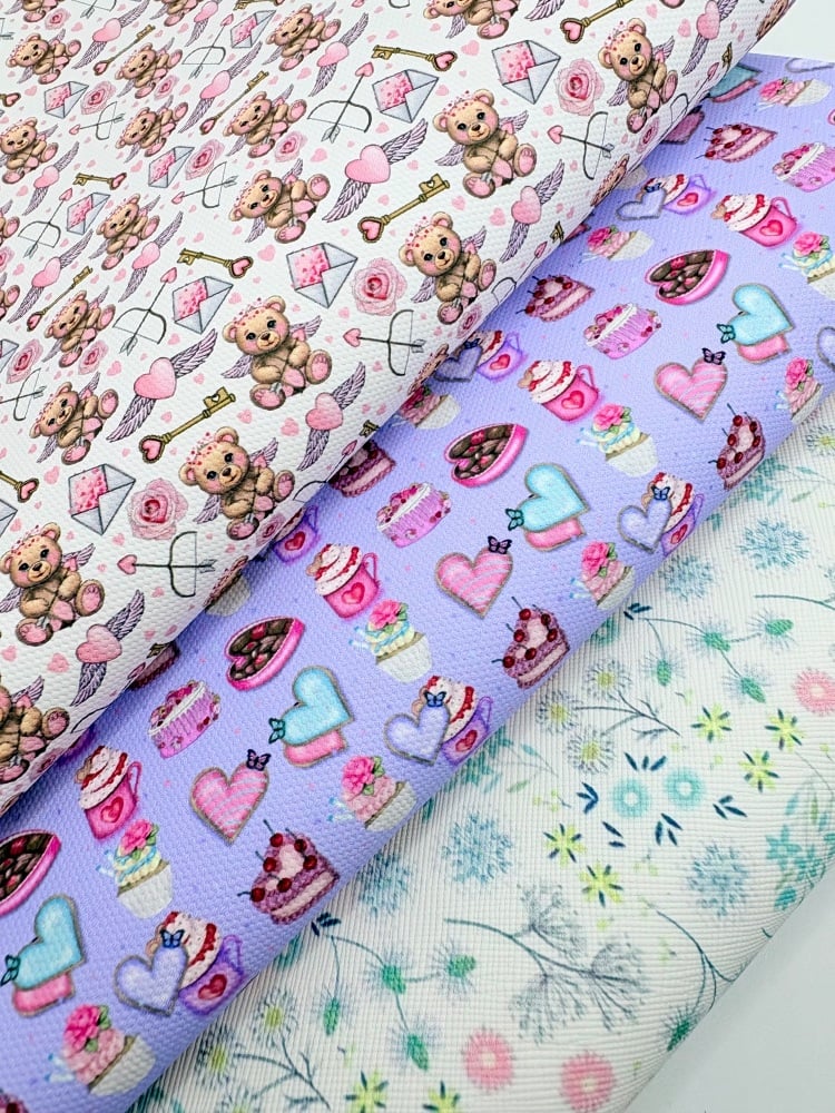 Loveable floral printed canvas fiver friday bundle